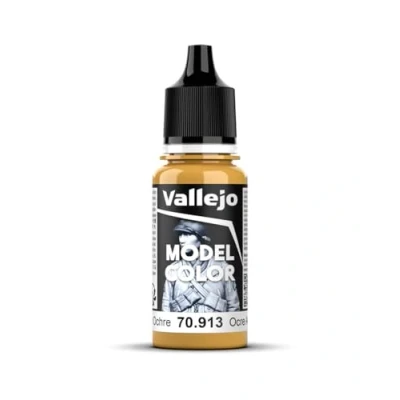 Immagine di Vallejo 70.913 Colore Acrilico Opaco , Giallo (Yellow Ochre), 17 ml, 1 Pezzo
