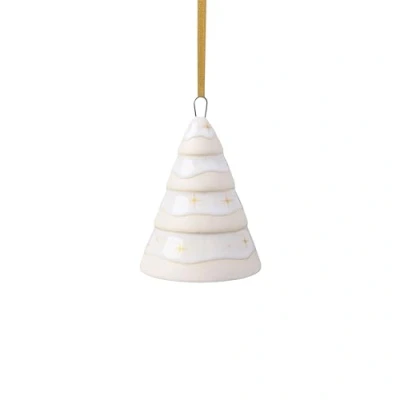 Immagine di like. by Villeroy &amp; Boch Winter Glow addobbo albero di Natale, 6x6x7,5 cm