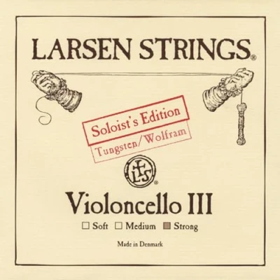 Immagine di LARSEN STRINGS Corde per violoncello originali G Wolfram Soloist Strong
