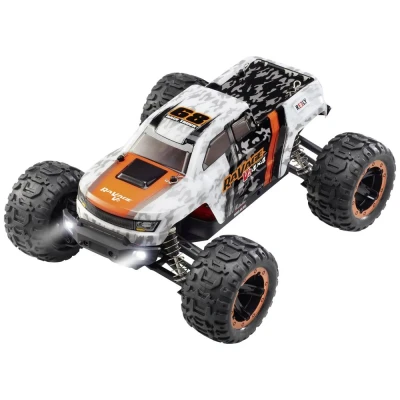 Immagine di Reely RaVage 4x4 V2 Arancione bianco Brushed 1:16 Automodello Elettrica Monstertruck 4WD RtR 2,4 GHz incl. Batteria e cavo di ricarica