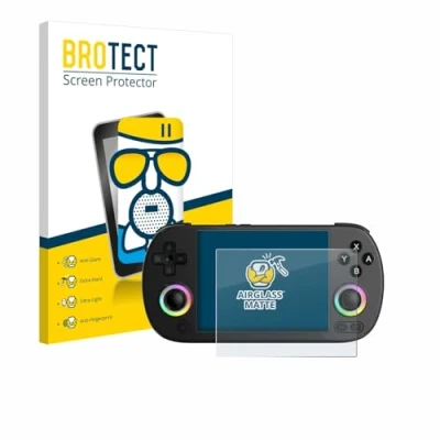 Immagine di brotect Pellicola Vetro Opaca per Anbernic RG40XX H Protezione Schermo [Anti Riflesso, Durezza 9H]