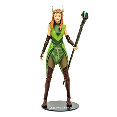 Immagine di McFarlane Giocattoli, personaggio critico da 7 pollici Vox Machina Keyleth Action Figure con 22 parti mobili, figura di ruolo collezione base supporto Età 14+