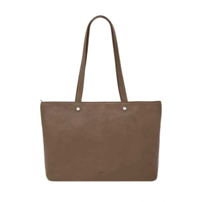 Immagine di Fossil Jessie Borsa in pelle o poliuretano per donna, Marrone castagna, 40.64L cm x12.7Wcm x24.13 H