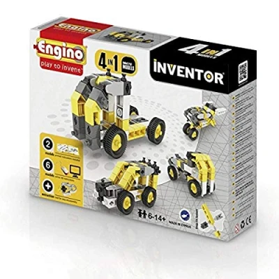 Immagine di Engino INVENTOR 0434 Kit di Costruzione 4 in 1 Macchine da