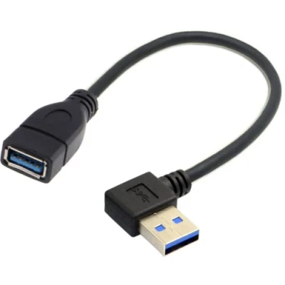 Immagine di chenyang cavo di estensione USB 3.0, 3.0 tipo A 90 gradi angolo retto dati