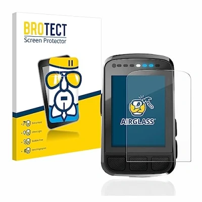 Immagine di brotect Pellicola Protettiva Vetro per Wahoo Elemnt Bolt V2 GPS Protezione Schermo [Durezza Estrema 9H, Chiaro]