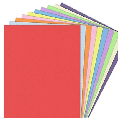 Immagine di 100 fogli, A4 120 g/m² Fogli Colorati Carta Colorata 10 Colori