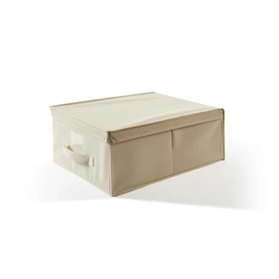 Immagine di Perfetto Più Easybox Scatola Custodia Tnt, Tessuto, Ecru, 36.0x48.0x19.0 Cm