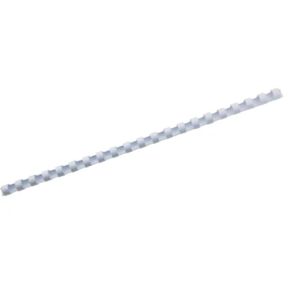 Immagine di GBC Dorsi plastici 21A 8mm 100pz Bianco 4028194