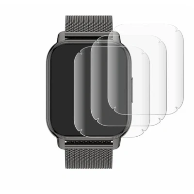 Immagine di savvies (4 Pezzi Full Screen Pellicola Protettiva per Popglory P66 1.85&quot; Cover Copertura [Completa Trasparente, 3D Curved]
