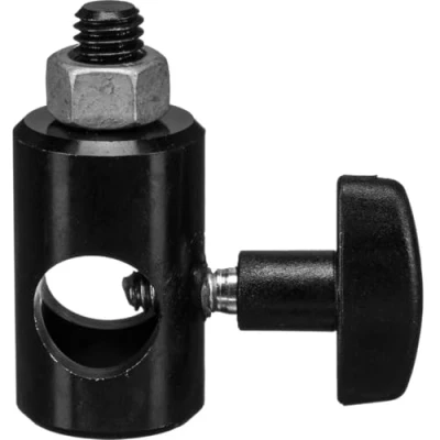 Immagine di Manfrotto 014 38 Rapidapter Adattatore Femmina da 5/8&quot; ad Attacco Filettato Esterno 3/8&quot;, Nero