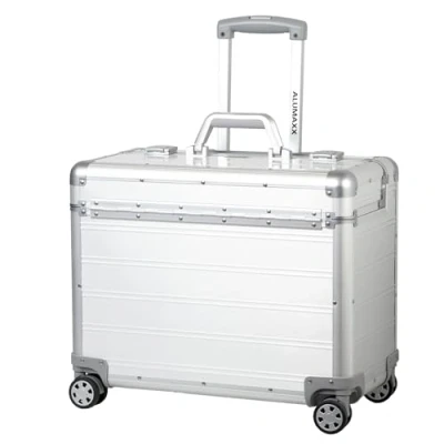 Immagine di Alumaxx, valigetta attachè per pc portatile, Venture, argento opaco (Argento) 45168