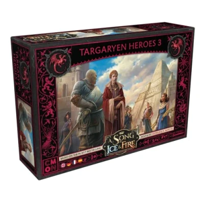 Immagine di CMON, A Song of Ice &amp; Fire Eroi di Haus Targaryen III Espansione Tabletop, 2 giocatori, dai 14+ anni in su, 45 60 minuti, tedesco, multilingue