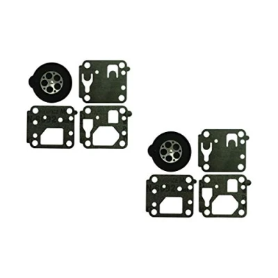 Immagine di C·T·S Kit guarnizioni e membrana carburatore sostituisce TK7 per Kawasaki TJ27 270K (confezione da 2)