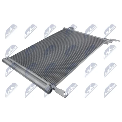 Immagine di NTY CCS RE 034 Condensatore con essiccatore Alluminio 668mm RENAULT: Koleos I
