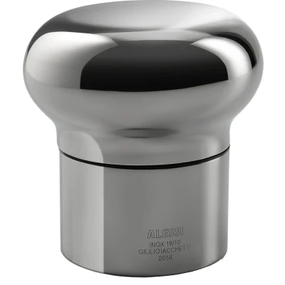 Immagine di Alessi Noè GIA12 Tappo Ermetico a Espansione per Bottiglie di Vino e Champagne, Acciaio Inox, Lucido