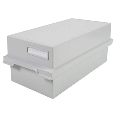 Immagine di Exacompta 51240D Schedari in Plastica con Coperchio