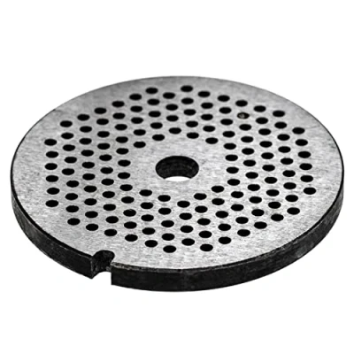 Immagine di vhbw piastra forata 32, diametro fori 4mm, foro centrale 13,4mm, acciaio per esempio compatibile con ADE, Caso, Fama, KBS, Porkert tritacarne