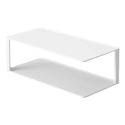 Immagine di YAMAZAKI 5641 TOWER Scolapiatti rettangolare, bianco, Acciaio, minimalista, 30 x 15 10 cm
