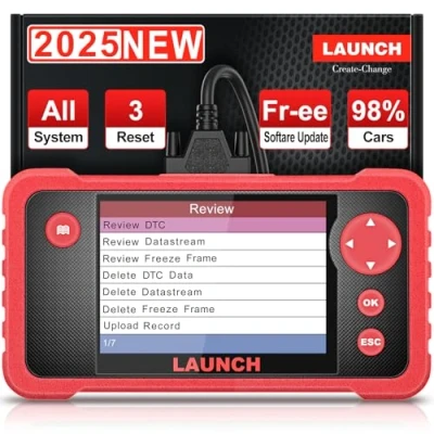 Immagine di LAUNCH CRP123 V2.0 PLUS obd2 Auto Diagnostica, Diagnosi Professionale in Italiano, Motore/ABS/SRS/EES/Cruscotto/AT Codice lettore Diagnostico per Veicolo, Aggiornamento Gratuito, Modello 2024