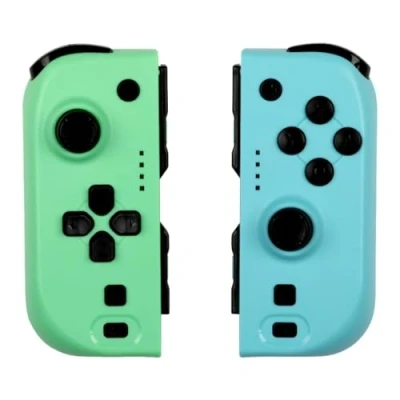 Immagine di Konix Controller Joypads per Nintendo Switch e OLED Autonomia 8 h Funzione vibrazione Verde blu