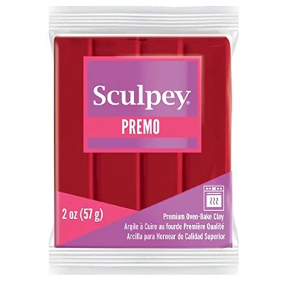 Immagine di Sculpey Polyform Sculpting Clay Premo, Cayenne, 56,7 g, Argilla polimerica, 2oz