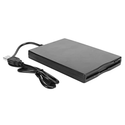 Immagine di Marvellous unità lettore floppy esterno USB 3,5 Pollice Portatile, di schede per Accessorio computer Rimovibile Plug and Play Nero Compatibile con Windows 10
