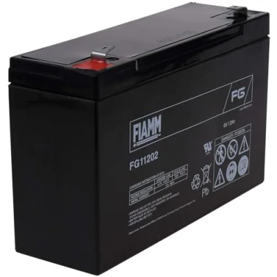 Immagine di FIAMM batteria al piombo ricaricabile FG11202 VDS, 6 V, acido [ piombo]