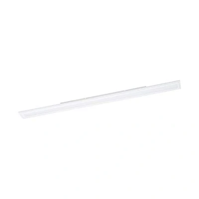 Immagine di EGLO lampada da soffitto Salobrena 1, pannello in alluminio e plastica, illuminazione soffitto, luce bianco neutro, cucina 120 x 10 cm
