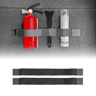Immagine di MyGadget 2x Supporto Auto in Velcro [ 40cm ] Portaoggetti per Bagagliaio Elastici Accessori come Ombrello Oggetti Cani