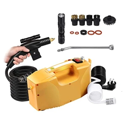 Immagine di ZYJIX Macchina per La Pulizia Ad Alta Pressione Pulitore A Vapore Professionale da 3000 W Cucina Domestica, Generatore di Portatile Ideale Profonda