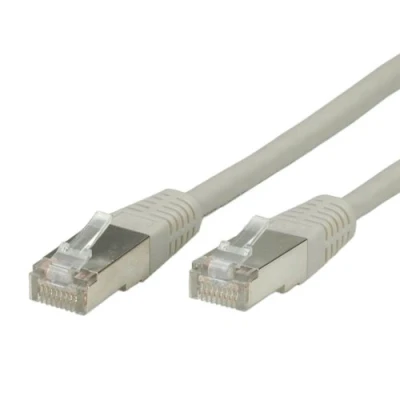 Immagine di Value 21.99.0811 RJ45 cavo di rete, patch CAT 6 S/FTP 1.50 m Grigio doppia schermatura 1 pz.