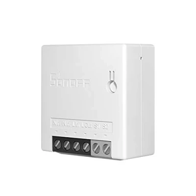 Immagine di SONOFF MINI R2,Interruttore Smart Intelligente, Switch WiFi,Compatibile Con Amazon Alexa e Google Home,Funziona Come Interruttore Deviatore