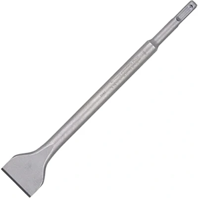 Immagine di Wolfcraft 7912000 Scalpello a spatola 35 mm Lunghezza totale 250 SDS Plus 1 pz.