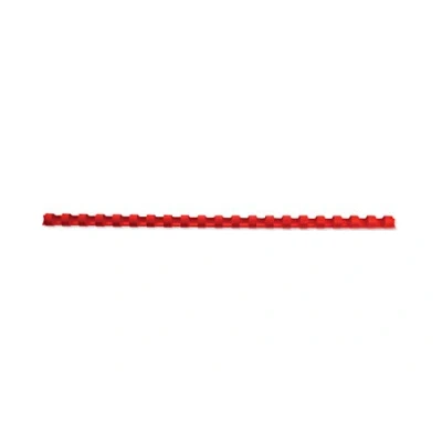 Immagine di GBC Dorsi plastici 21A 6mm 100pz Rosso 4028213