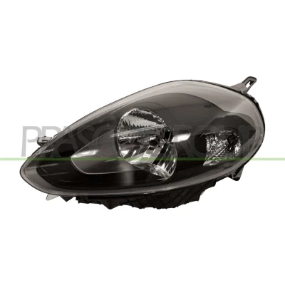 Immagine di PRASCO FT3444924 fari Sx H4 nero con motore regolazione assetto FIAT: Punto Evo Hatchback, III Hatchback