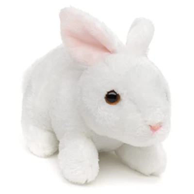 Immagine di Uni Toys Coniglio Plushie (bianco) 15 cm (lunghezza) di Peluche