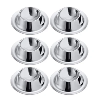 Immagine di Westmark 6 Portauovo, Rotondo, Impilabile, ø 8,5 cm, Acciaio inox, Argento, 207222E3