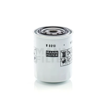 Immagine di MANN FILTER W 8010 Filtro olio 3/4 16 UNF ad avvitamento