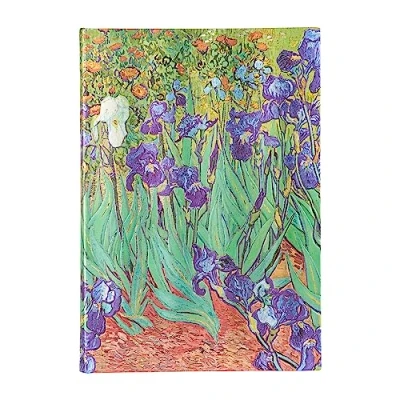Immagine di Paperblanks Iris di Van Gogh Taccuini per gli Schizzi Grande Taccuino