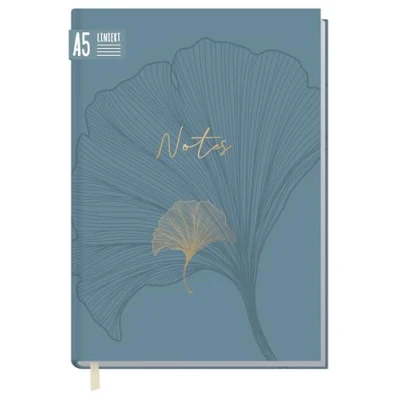 Immagine di Trendstuff by Häfft Taccuino formato A5, a righe, 124 pagine, 62 fogli, ideale come diario, bullet journal, album di idee, libro scrittura, sostenibile e rispettoso dell&#039;ambiente