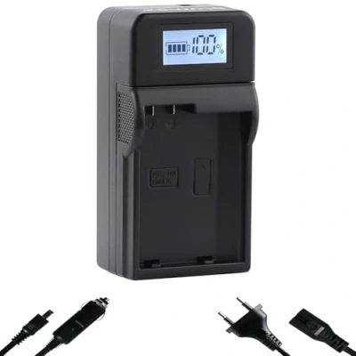 Immagine di blumax Speed Charger per batterie Nikon EN EL15c EL15b EL15a EL15, caricabatterie compatibile con D500 D850 D7500 Z8 Z7 II Z6 III Z5 Zf