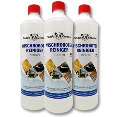 Immagine di PandaCleaner detergente per robot lavapavimenti 3L detersivo pavimenti offerta Floor Cleaner Delicato su e pavimento + Particolarmente economico (3x 1L)