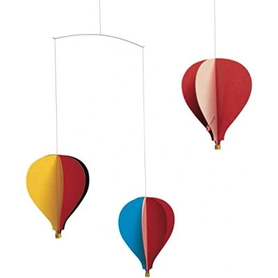 Immagine di Flensted Balloon 3 Mobile, Acciaio, Multicolore, 45 x 38 cm