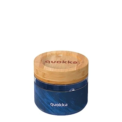 Immagine di Quokka DELI UNKNOWN CONTENITORE PER CIBO IN VETRO CON COPERTURA SILICONE 500 ML