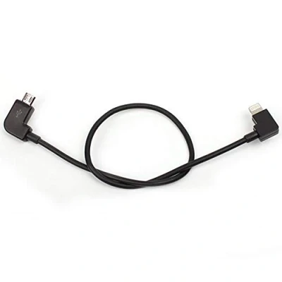 Immagine di Linghuang Cavo dati da micro USB a iOS, 30 cm, per collegare smartphone/tablet telecomando DJI Mavic Mini/Pro/Spark/Mavic Air/Mavic 2