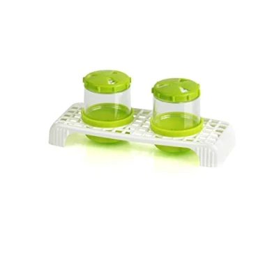 Immagine di Kimmel Set spargispezie in plastica, Misura Piccola, Colore: Limone