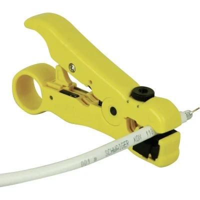Immagine di Utensile di sguainatura Adatto per cavo coassiale tipo RG59, RG6, RG7, RG11 Schwaiger