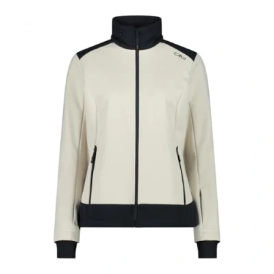 Immagine di CMP Giacca da donna con cappuccio fisso in softshell accoppiato, Vaniglia, 48