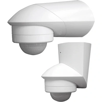 Immagine di Grothe 94532 Da parete Rilevatore di movimento ad infrarossi passivo PIR 360 Relè Bianco IP55
